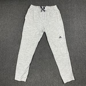 Adidas Pants Women's Gray Lined Athletic Jogger Training Drawstring Size Large